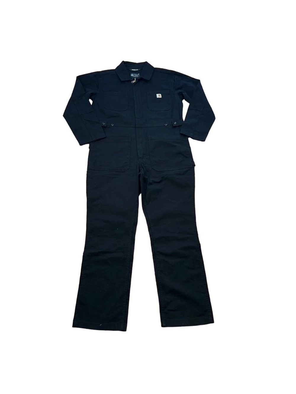 Carhartt Women's Black Utility Coverall Jumpsuit size 8 to 10 medium long
